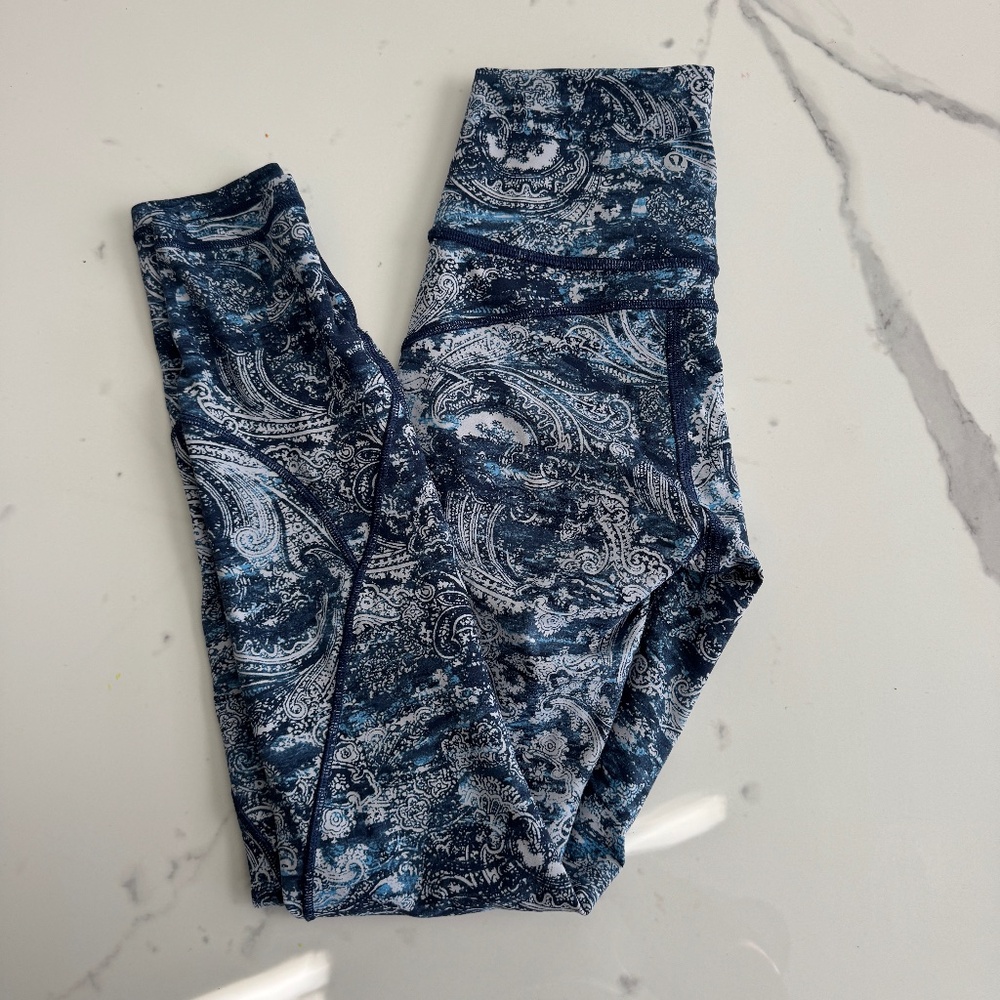 Lululemon Align Paisley Leggings size 2